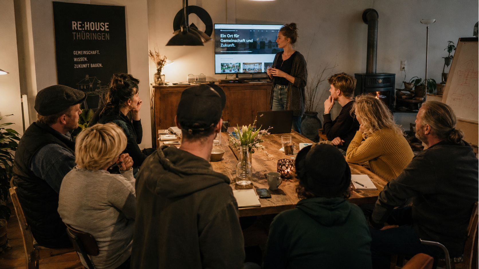Kleiner Abendworkshop im DE:HOUSE