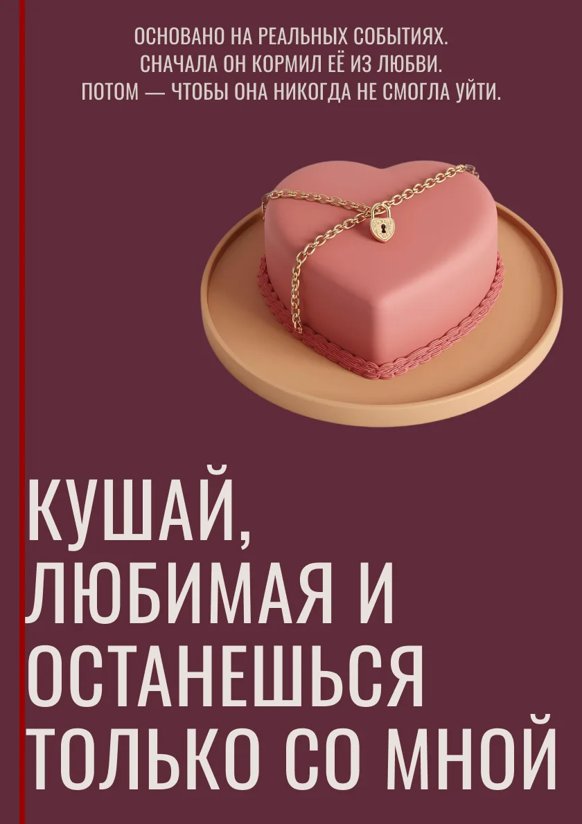 Обложка: КУШАЙ, ЛЮБИМАЯ И ОСТАНЕШЬСЯ ТОЛЬКО СО МНОЙ
