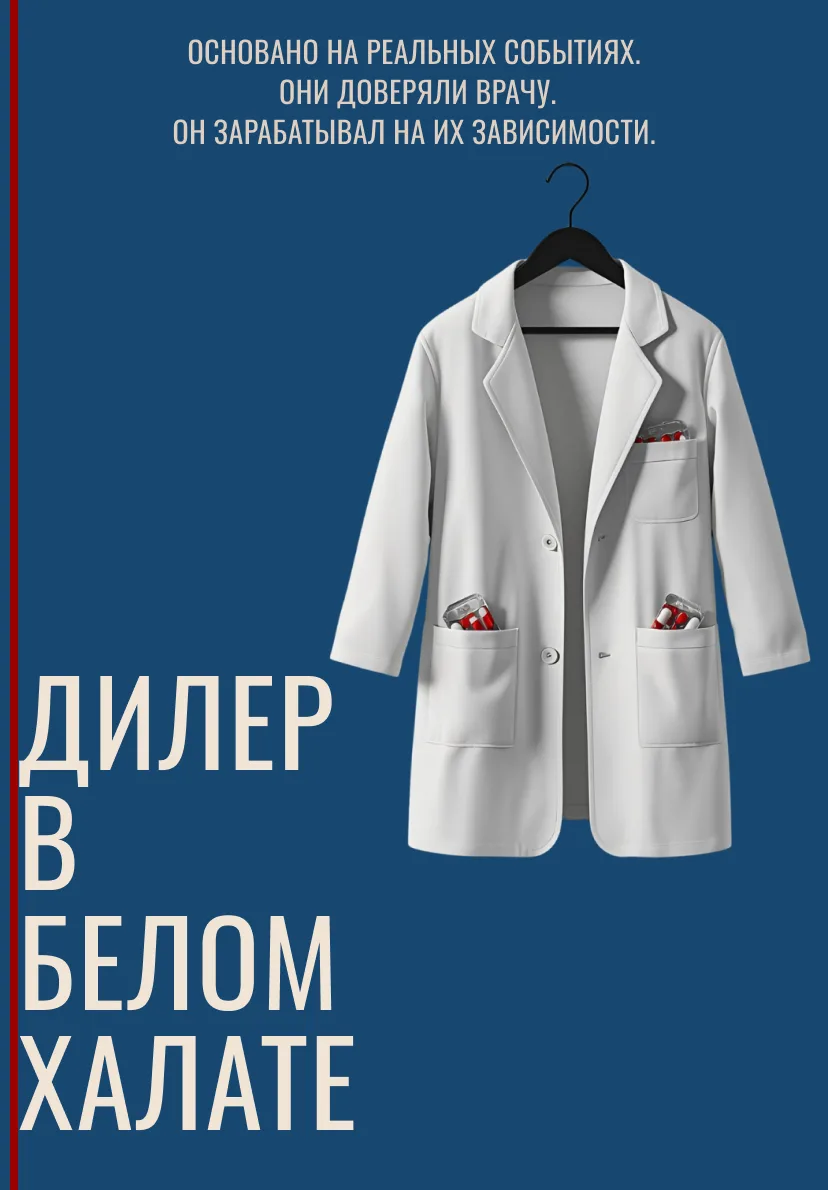 Обложка: ДИЛЕР В БЕЛОМ ХАЛАТЕ