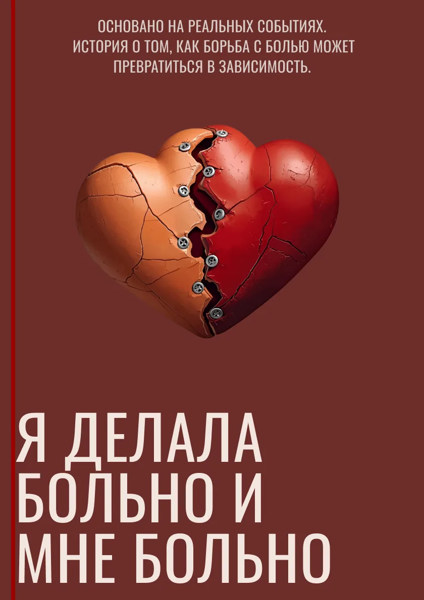Обложка: Я ДЕЛАЛА БОЛЬНО И МНЕ БОЛЬНО