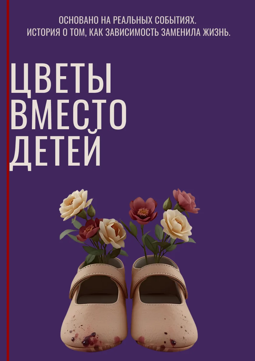Обложка: ЦВЕТЫ ВМЕСТО ДЕТЕЙ